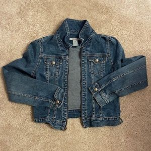 FITS LIKE S/M Abercrombie Jean Jacket